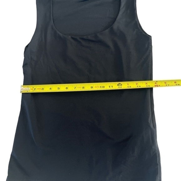 Zara black lined tank top. Size large. - Picture 6 of 6